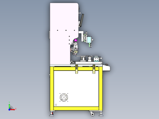 全套热压机贴合机sw20可编辑前视缩略图