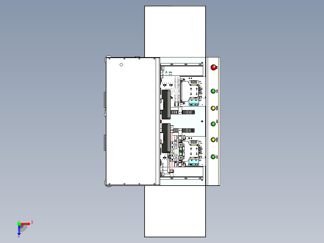 全套热压机贴合机sw20可编辑俯视图