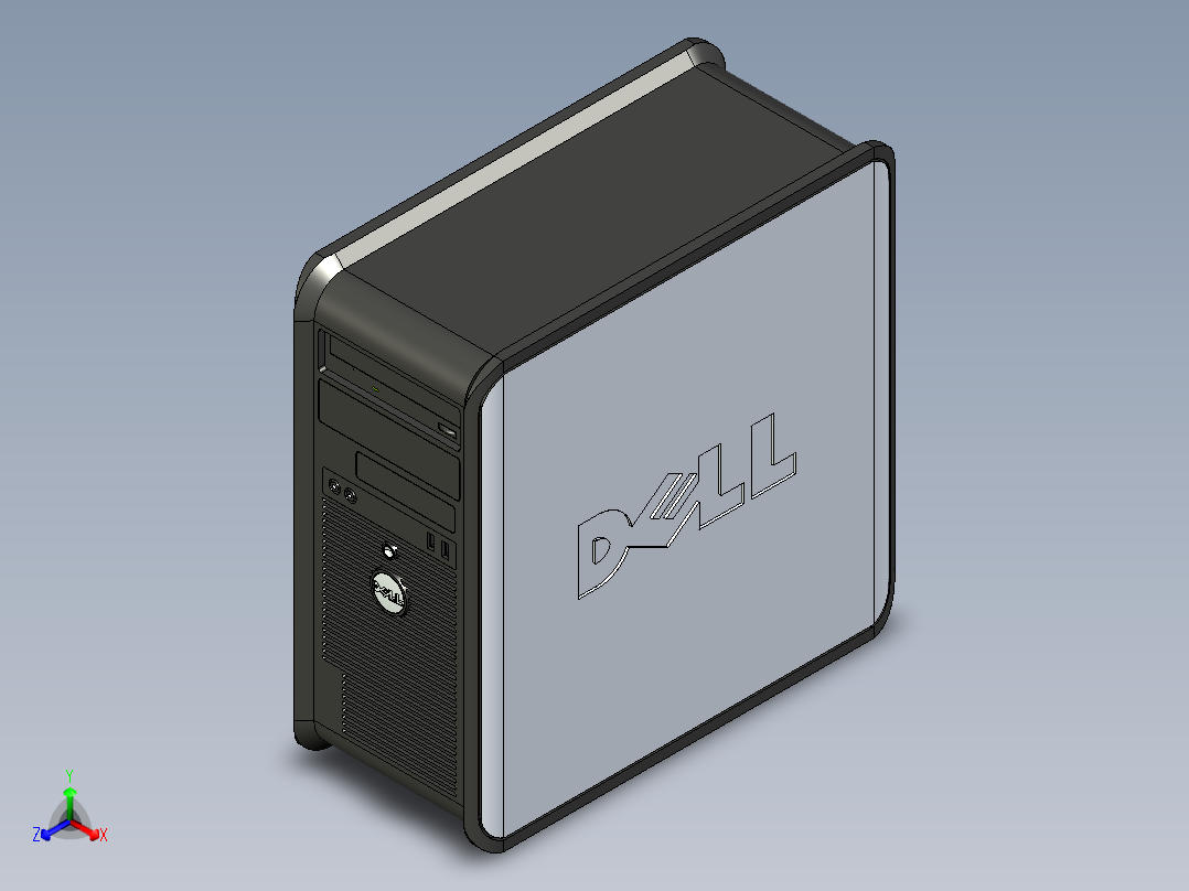 电脑、笔记本(46)正等轴测图