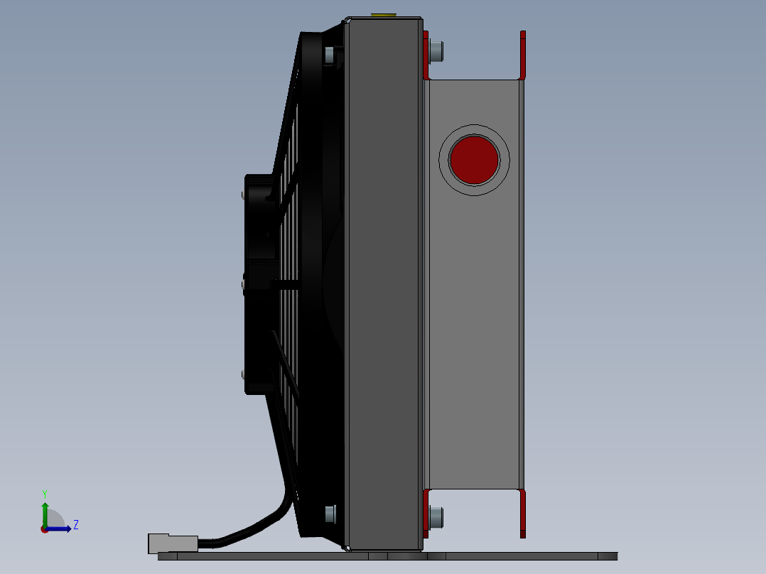 生焊LDC-007_130l。左视图