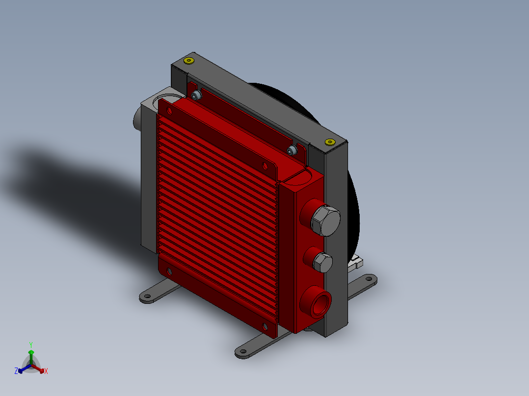 生焊LDC-007_130l。正等轴测图