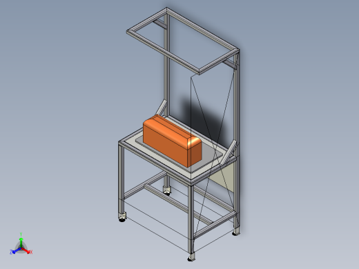 B2004656-单操作工作站正等轴测缩略图