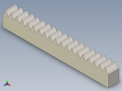 A0003937-齿条齿轮正等轴测缩略图