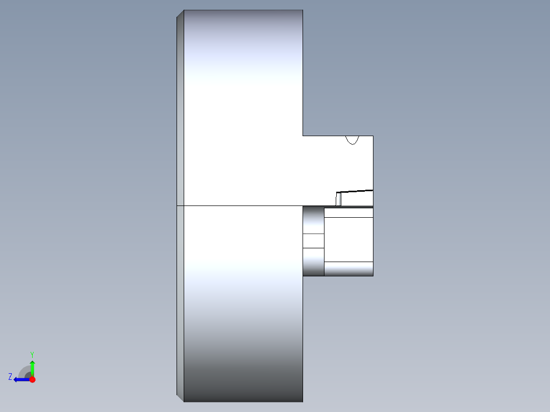 飞刀右视图