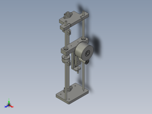 BJ-HT01-07-拖料部分正等轴测缩略图