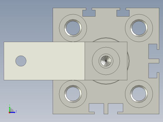 智能门房卡制造设备-QCK12X20装配体左视缩略图
