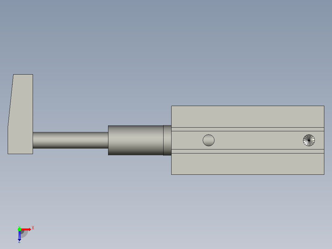 智能门房卡制造设备-QCK12X20装配体俯视图