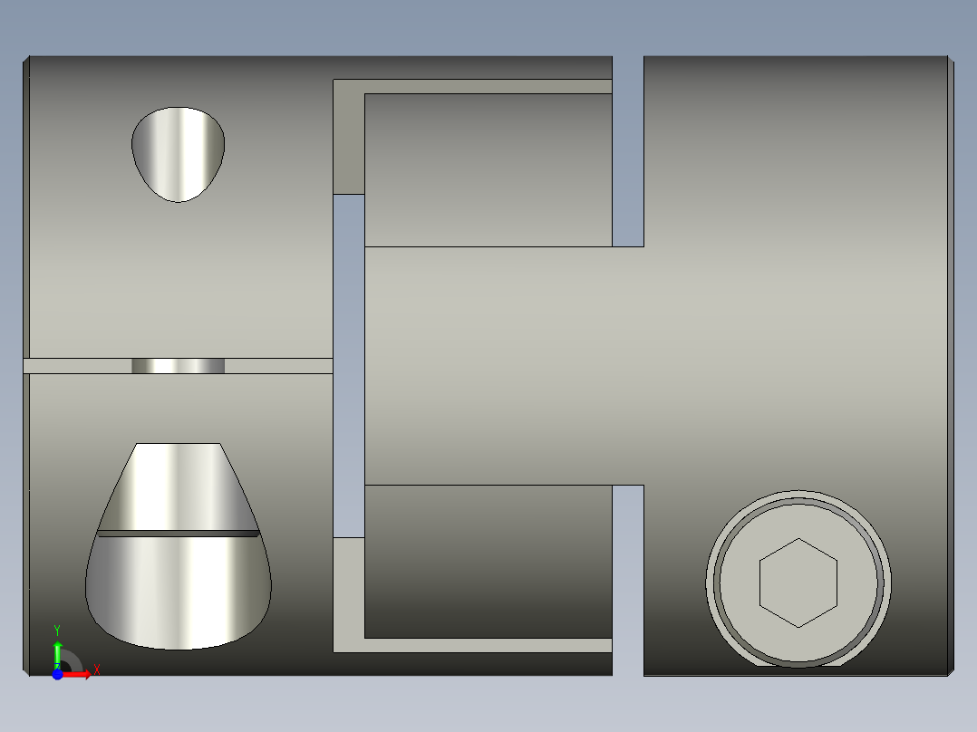 联轴器JACC20-8-8前视图