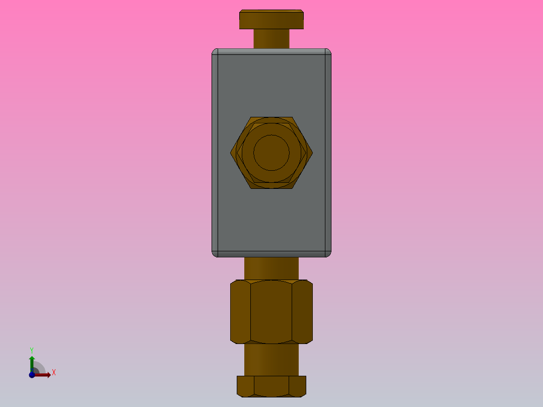 B型油量调整分配器[B-6 6 6]前视图