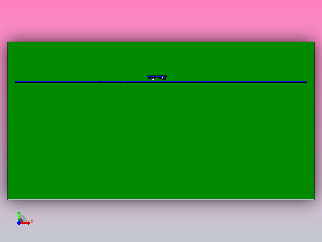 太阳能电池板清洁机器人前视图