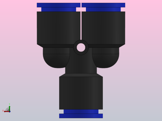 气动快速接头12mmY-Fitting后视缩略图