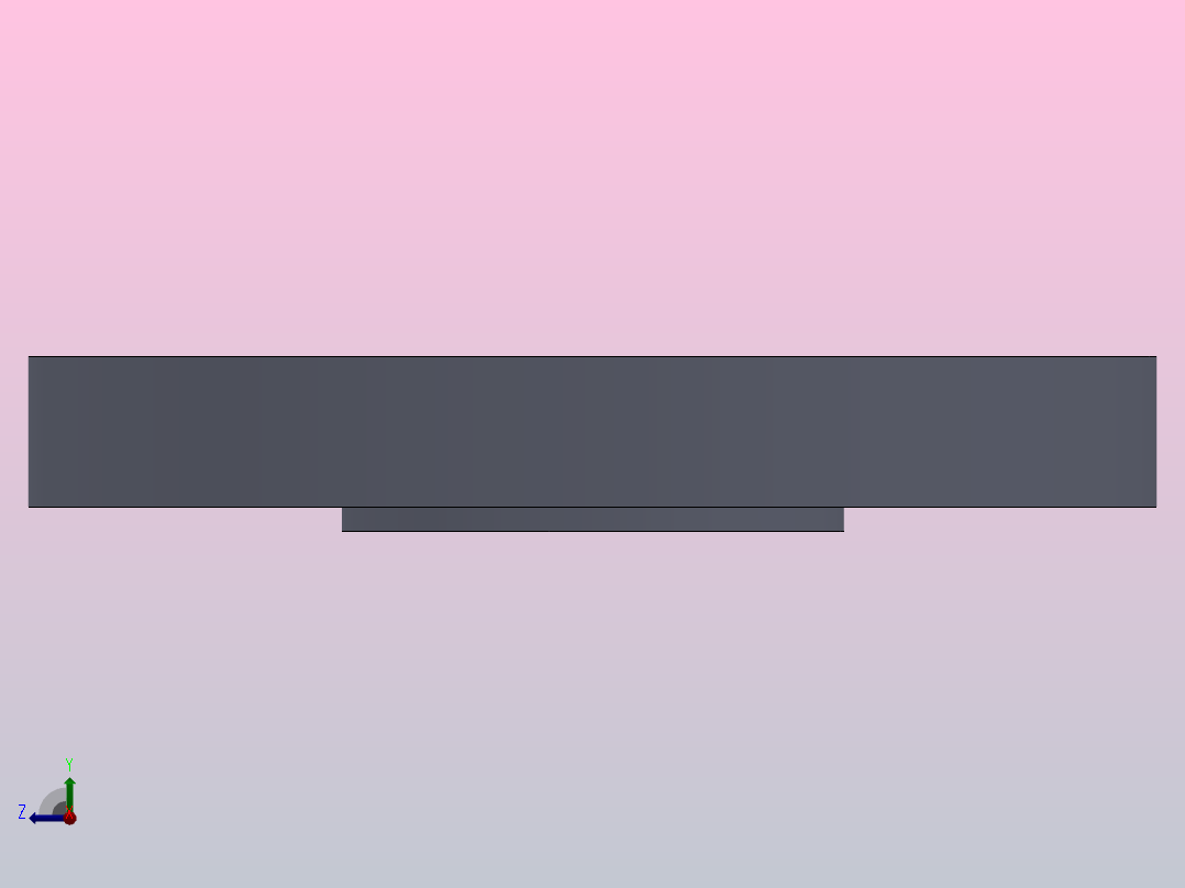 PN1.0板式平焊[10-B]右视图