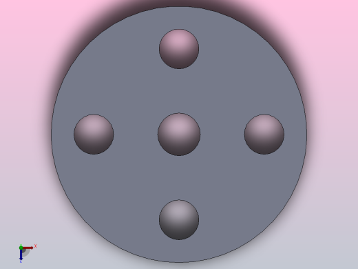 PN1.0板式平焊[10-B]俯视缩略图