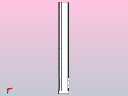 日规模组半封闭丝杆TPA-HNR-202D-2510C-L1400-MP-C-P75-N3俯视缩略图