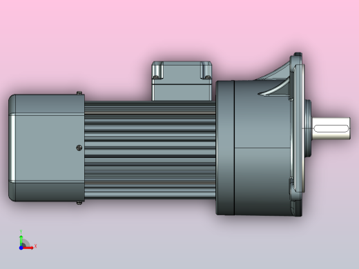 变频减速电机f1500v01-R前视缩略图