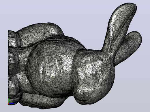 FLATFOOT_StanfordBunny_jmil_HIGH_RES_Smoothed.stl左视缩略图