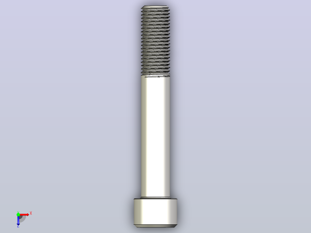 DIN_EN_ISO_4762_M30x200.ipt内六角螺钉俯视图