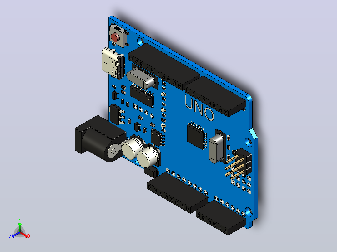 arduino-uno-ch340-usbc-1.snapshot.2正等轴测图