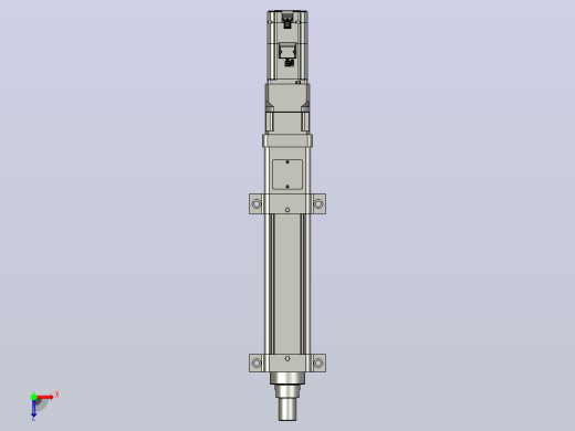 轻载电动缸TPA-ESR80-2510C-L150-M-LB-W-P75-JX-C3俯视缩略图