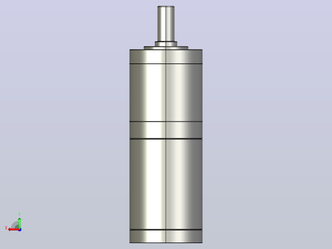 Z82BLDPN300W减速比二级整机后视图