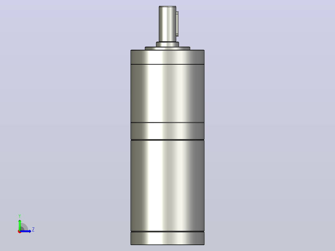 Z82BLDPN300W减速比二级整机左视图