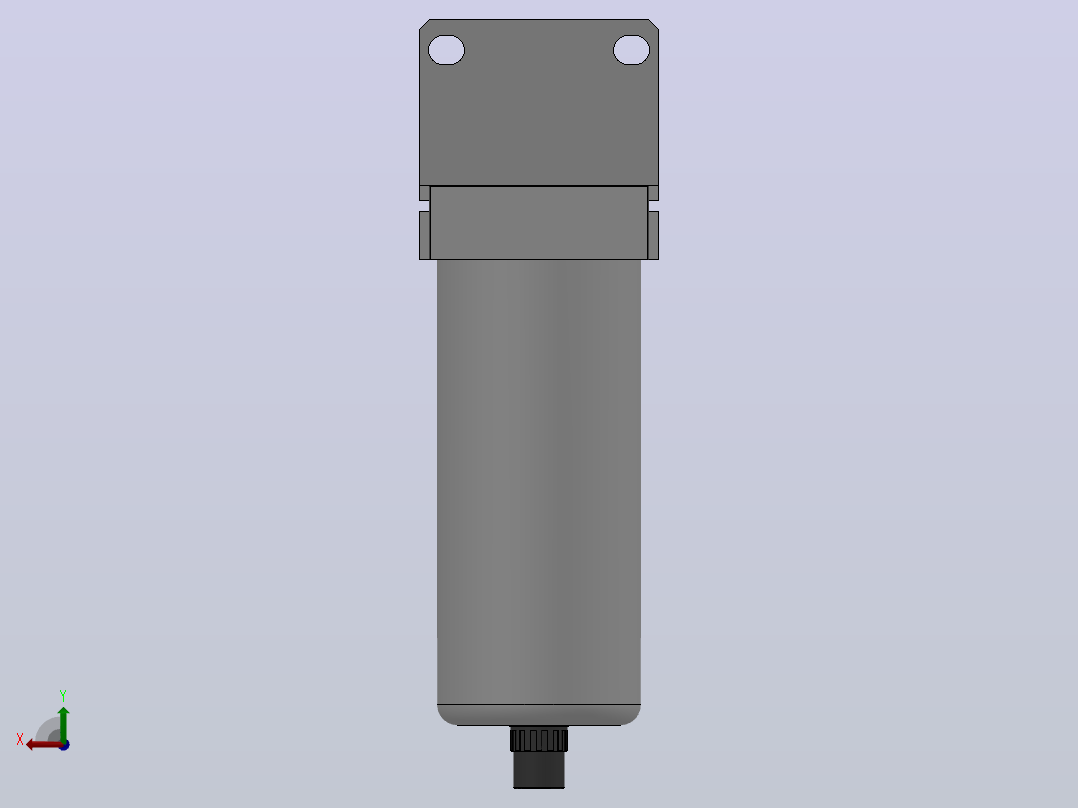 QAFM3000～4000系列 油雾分离器[QAFW4000-04DM]后视图