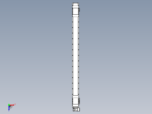 皮带直线轴双滑块型TPA-GCBS-120-P70-L700-RU-M20-N3俯视缩略图