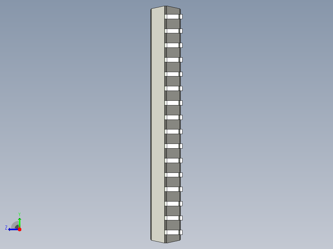 106x SOIC 封装（小外形集成电路）SOIC127P1199X264-32N右视图