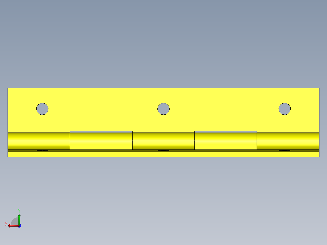 2级打开门后视图