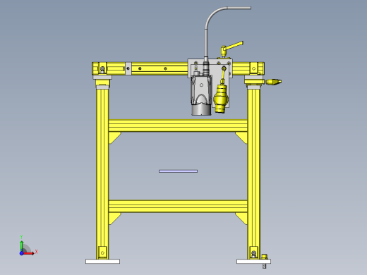 读码器定位机构前视缩略图
