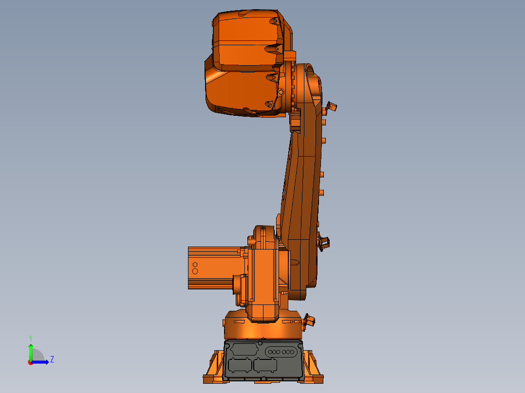 ABB IRB 4600左视图