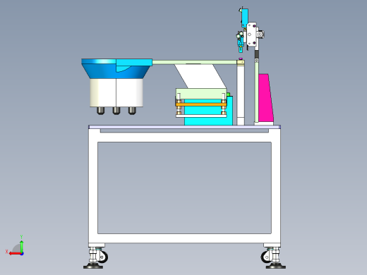 夹取移载机构后视缩略图