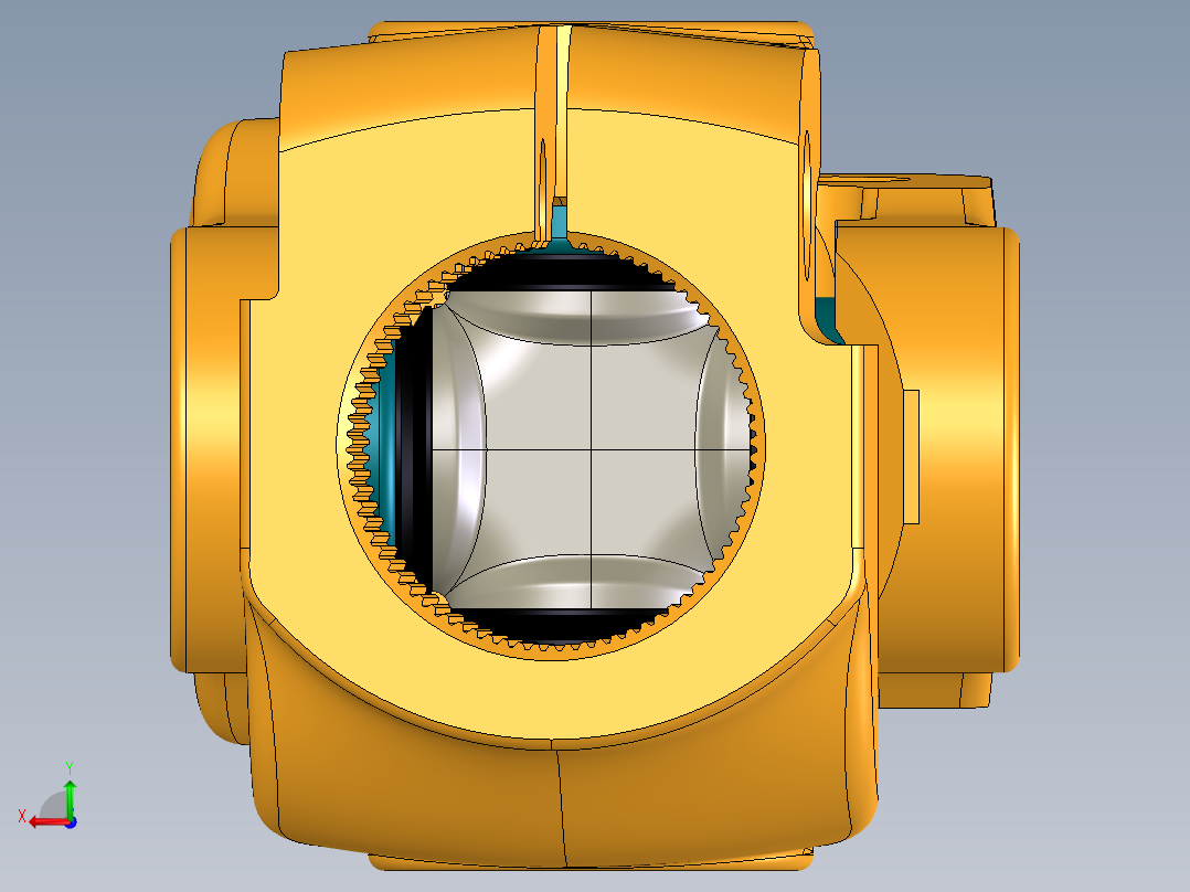 万向联轴器02后视图