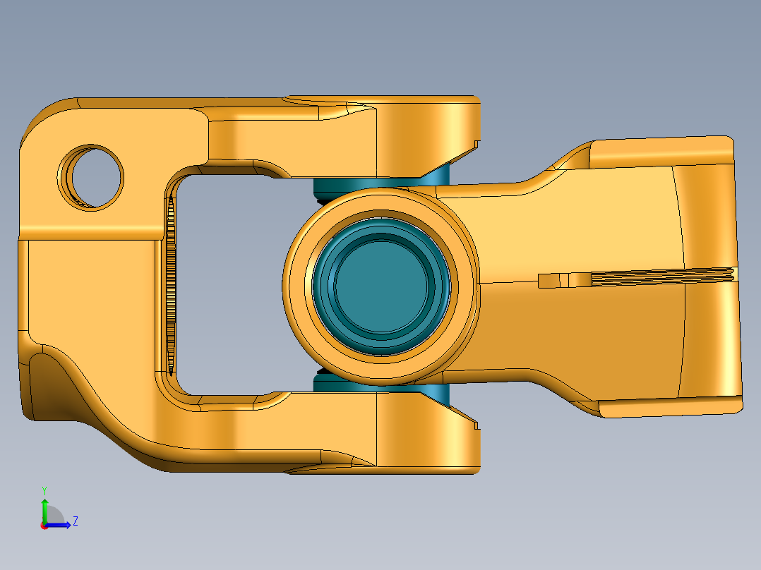 万向联轴器02左视图