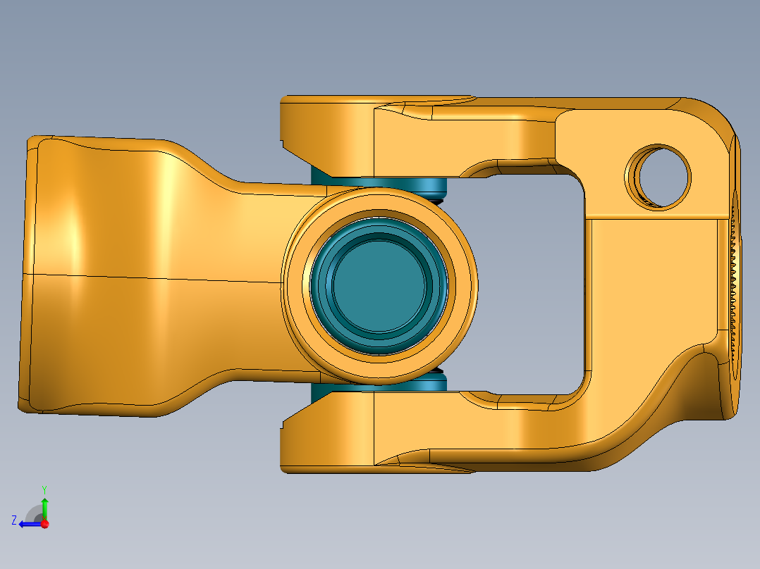 万向联轴器02右视图