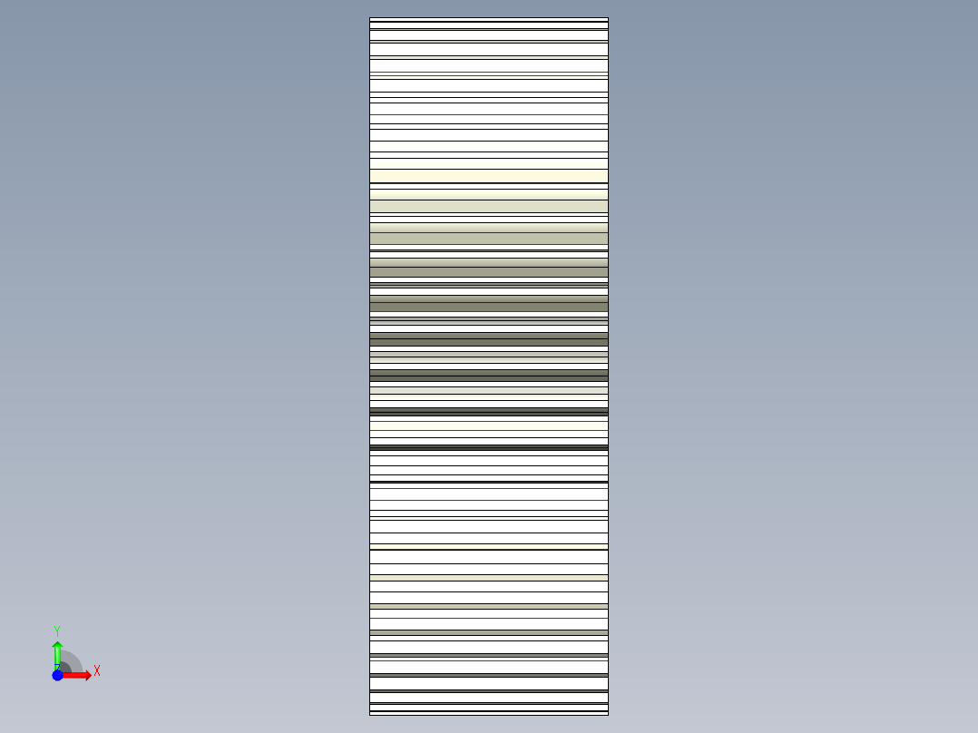 大圆柱齿轮前视图