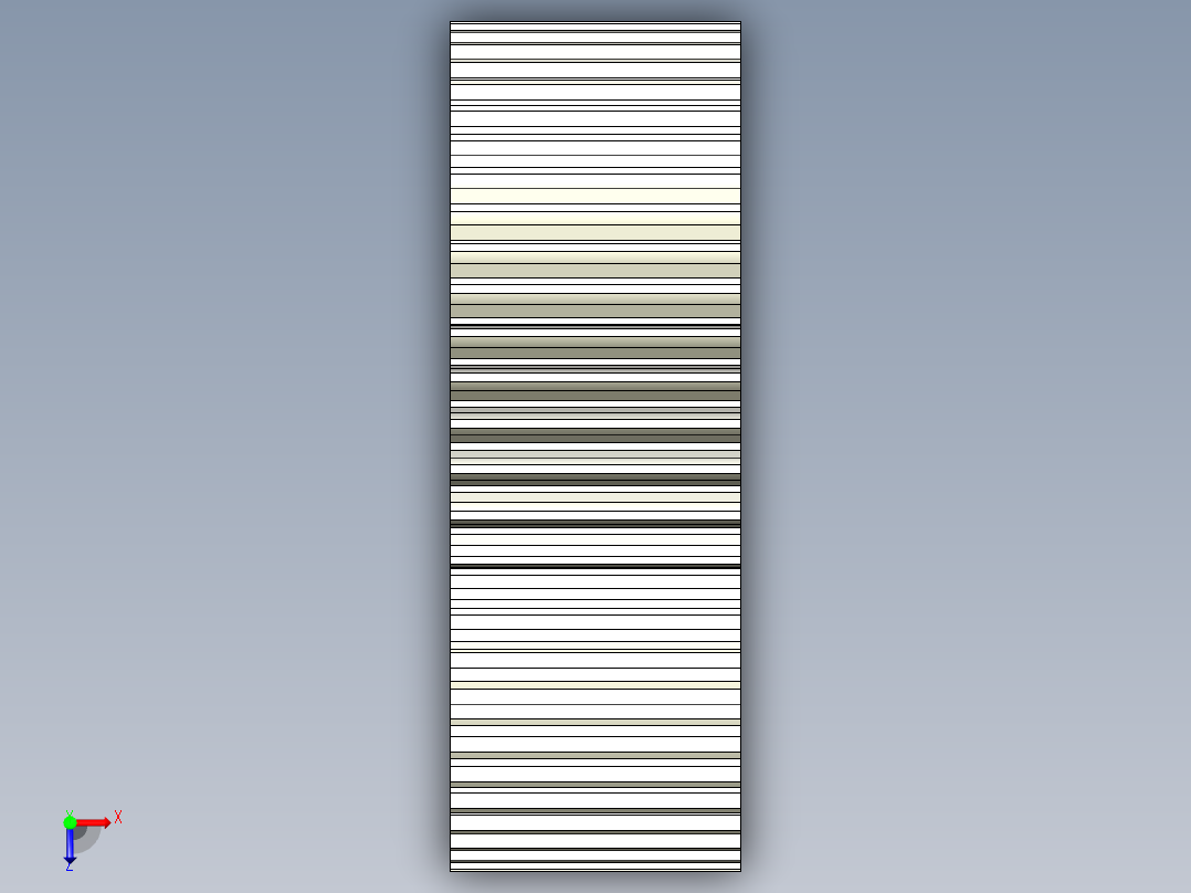 大圆柱齿轮俯视图