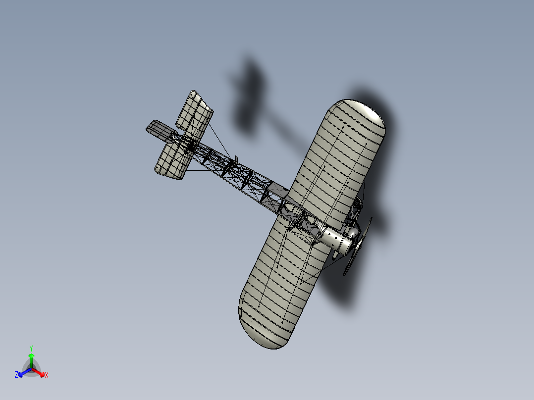 新款布雷里奥XI型拉进式单翼机