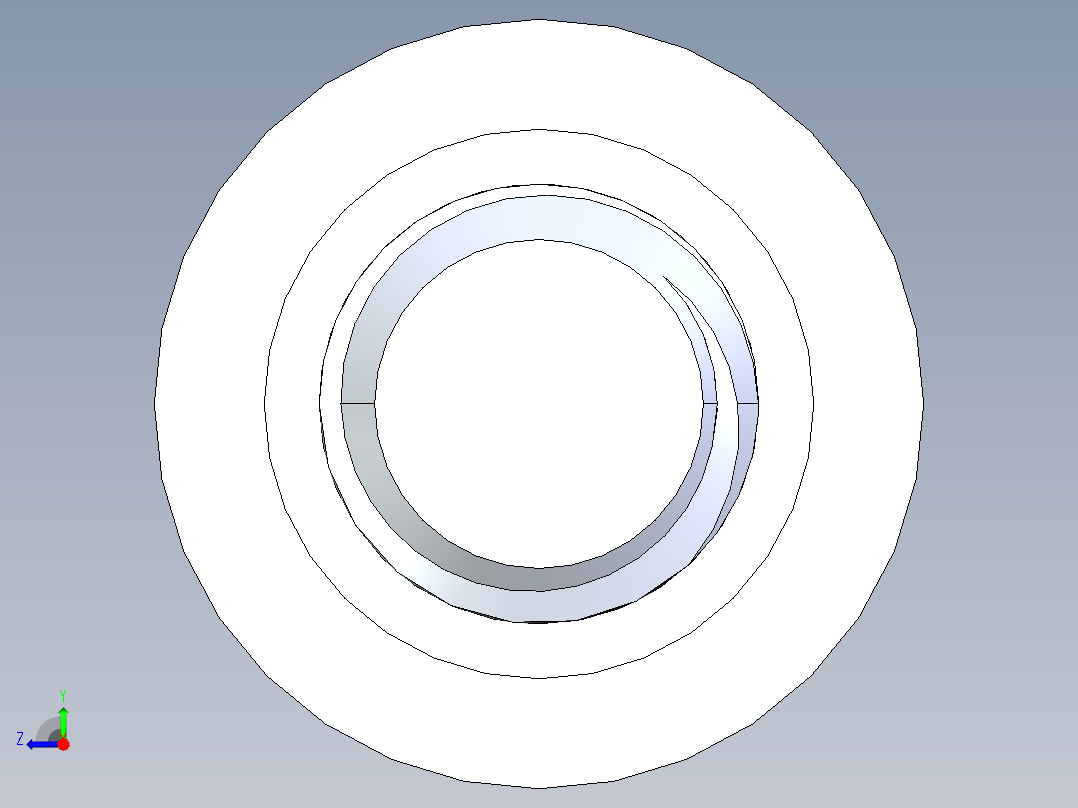 内六角螺螺栓-SB 0.500-13 x5右视图