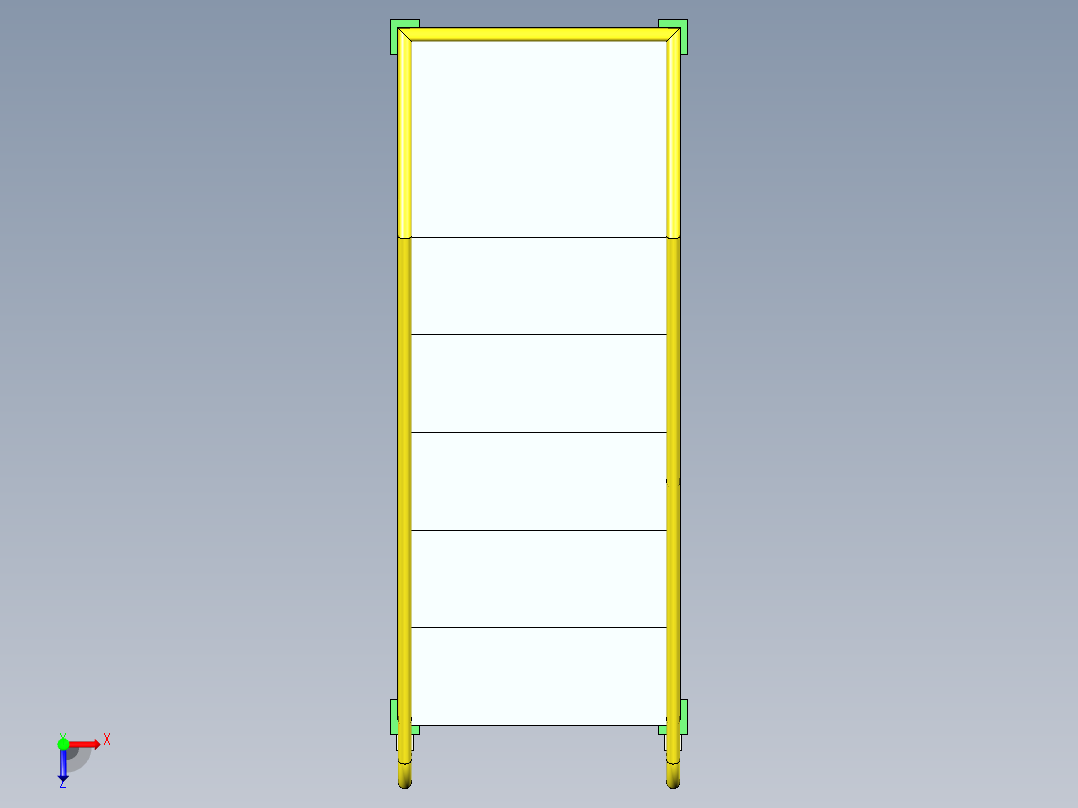 钢平台.4俯视图