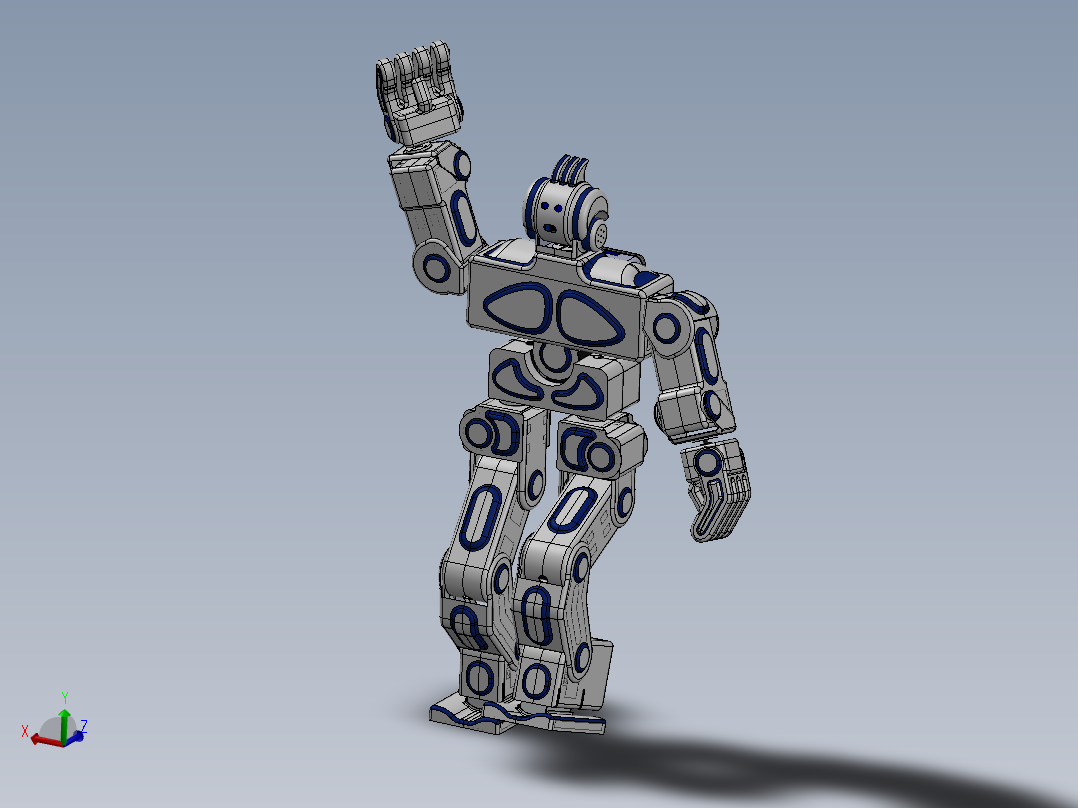 【282】仿人机器人SW模型