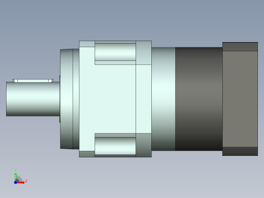 直齿PLX180-L2 42-114.3-200-M12.stp前视缩略图