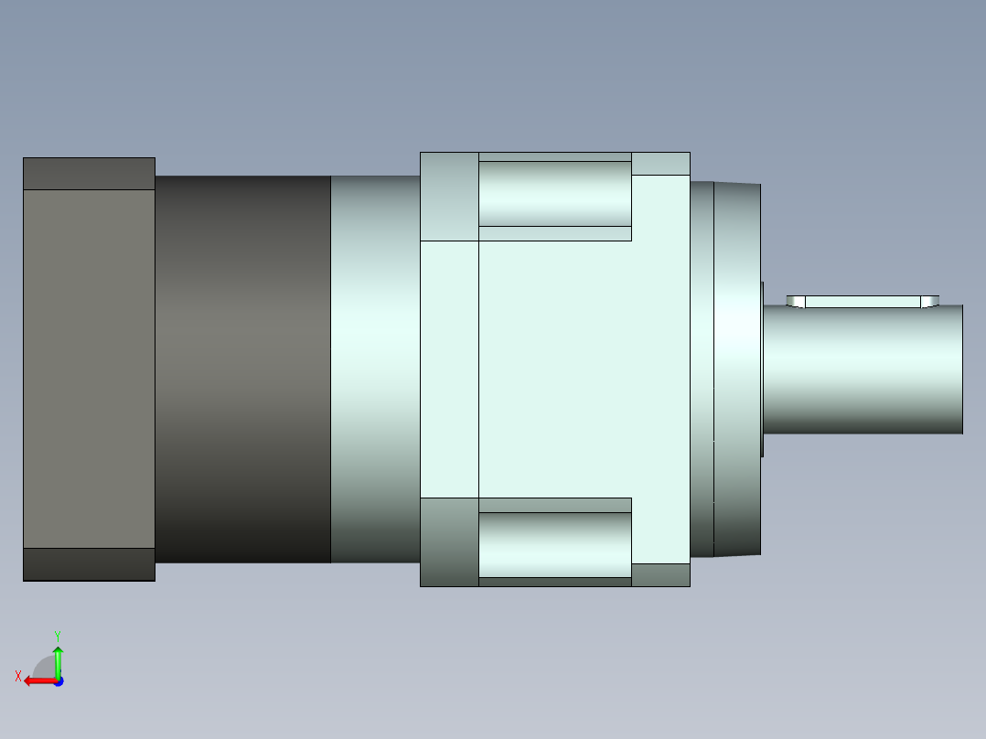 直齿PLX180-L2 42-114.3-200-M12.stp后视图