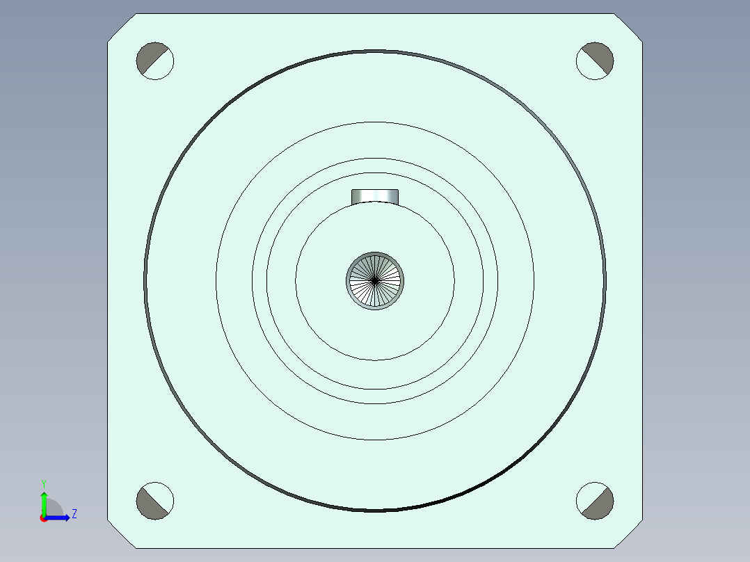 直齿PLX180-L2 42-114.3-200-M12.stp左视图