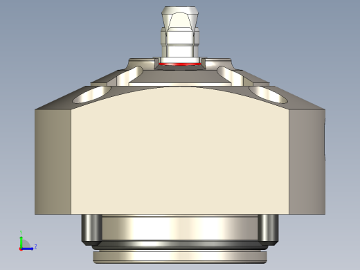 KOSMEKSFA1000-M1A-080多系列多零件图纸模型多系列多零件图纸模型左视缩略图