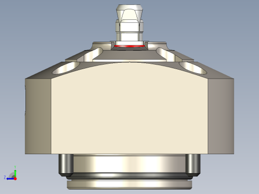 KOSMEKSFA1000-M1A-080多系列多零件图纸模型多系列多零件图纸模型右视缩略图