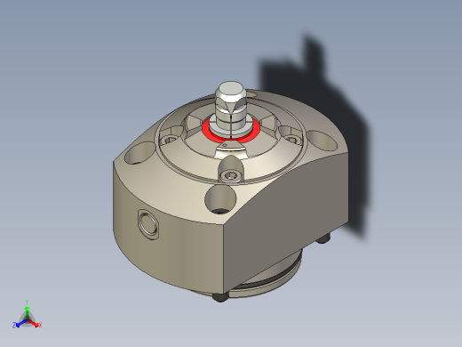 KOSMEKSFA1000-M1A-080多系列多零件图纸模型多系列多零件图纸模型正等轴测缩略图