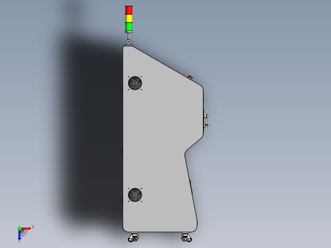 操作控制台新款A俯视图