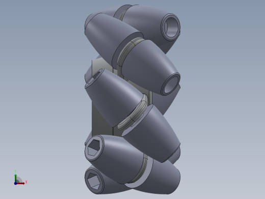 omni wheel分瓣式麦克纳姆轮前视缩略图
