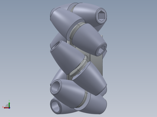 omni wheel分瓣式麦克纳姆轮后视缩略图